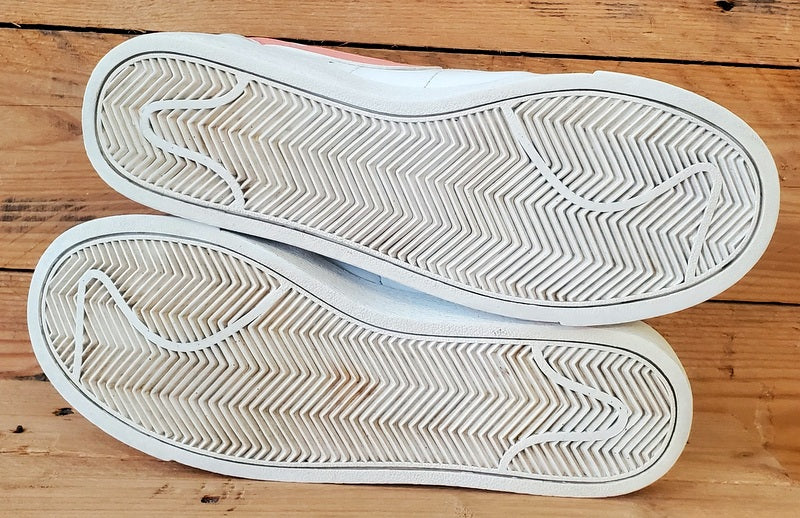 Nike Blazer Leather Trainers UK4.5/US7/EU38 AV9370-112 Summit White/Pink Quartz