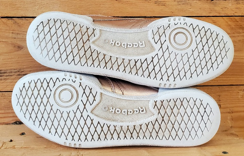 Reebok Club C 85 Low Leather Trainers UK6/US8.5/EU39 BS7899 Melted Metal