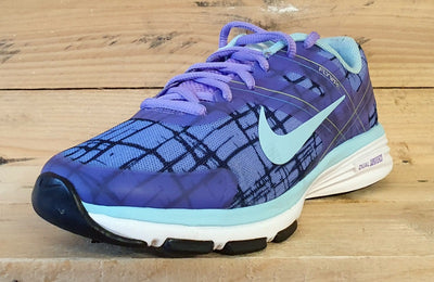 Nike Dual Fusion 2 Textile Trainers UK3/US5.5/EU36 631661-502 Purple/Blue/White