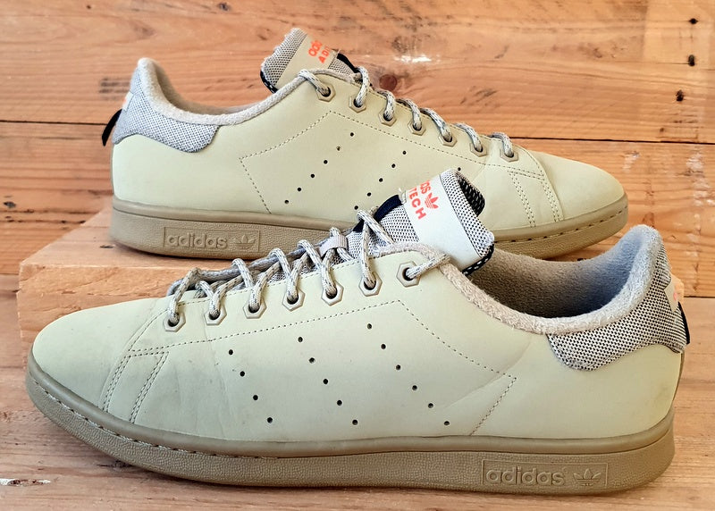 Adidas Stan Smith Low Suede Trainers UK10/UK10.5/EU44.5 FV4649 Light Brown