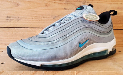 Nike Air Max 97 Ultra Low Trainers UK6/US8.5/EU40 917704-001 Silver/Marine Blue