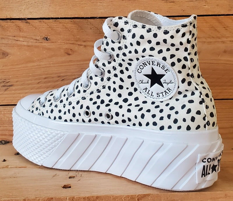 Converse All Star Lift 2x Platform Trainers UK5.5/US7.5/EU38 572232C White/Black