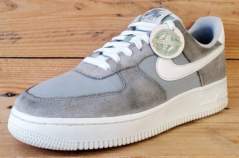 Nike Air Force 1 Low Suede Trainers UK6/US7/EU40 AQ8741-300 Spruce Fog/White