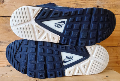 Nike Air Max Command Textile Trainers UK7/US8/EU41 629993-045 Pure Platinum/Navy