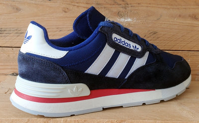 Adidas Treziod 2 Low Suede Trainers UK7.5/US8/EU41 GY0044 Victory Blue/White