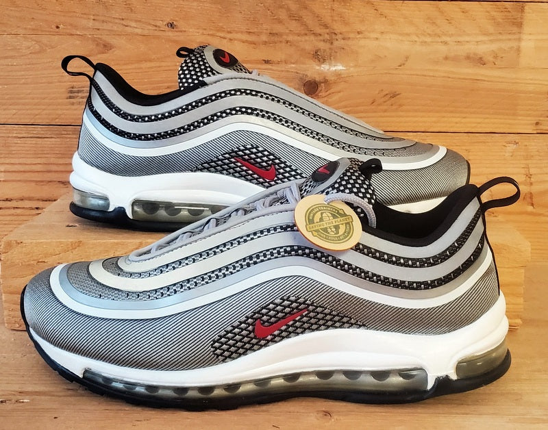 Nike Air Max 97 Ultra Low Trainers UK8/US9/EU42.5 918356-003 Silver Bullet