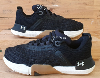 Under Armour Tribase Reign 5 Textile Trainers UK3/US5.5/EU36 3026022-001 Black