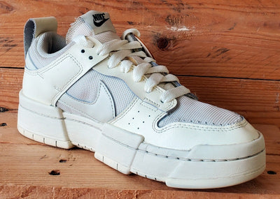 Nike Dunk Disrupt Low Leather Trainers UK5.5/US8/EU39 CK6654-105 Coconut Milk