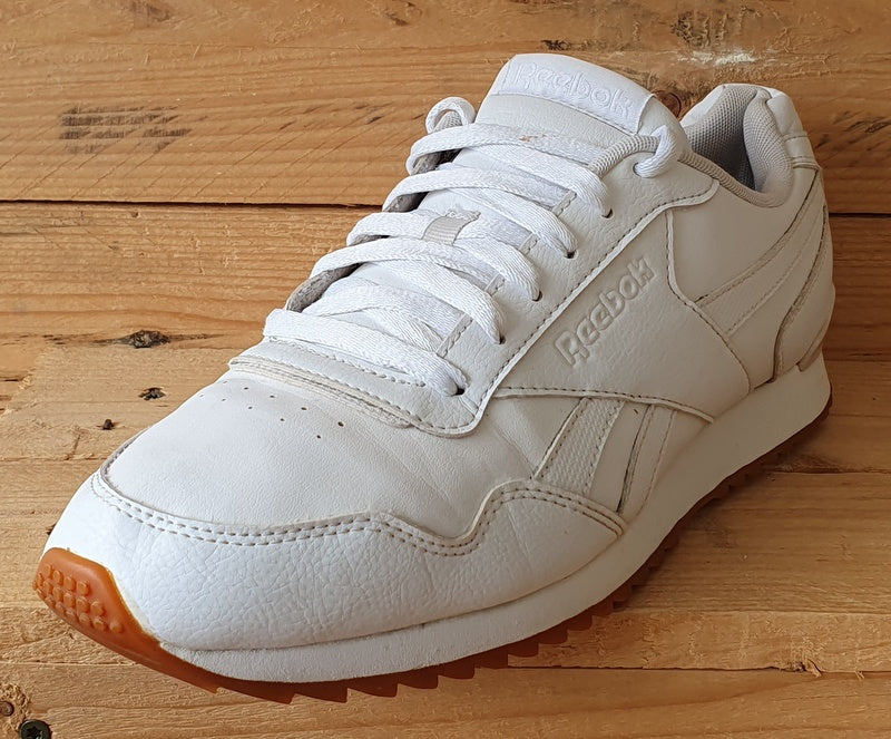 Reebok Royal Glide Low Leather Trainers UK9.5/US10.5/EU44 CM9098 White/Gum