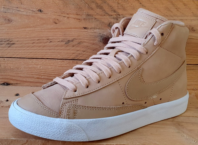 Nike Blazer Mid Leather Trainers UK6.5/US9/E40.5 DQ7572-200 Vachetta Tan