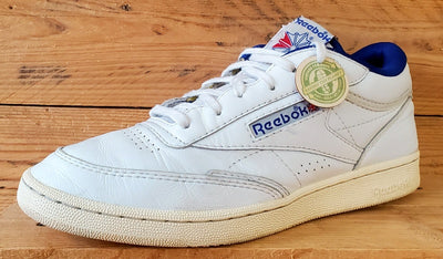 Reebok Club C 2 Mid Leather Trainers UK10/US11/EU44.5 H69121 White/Blue