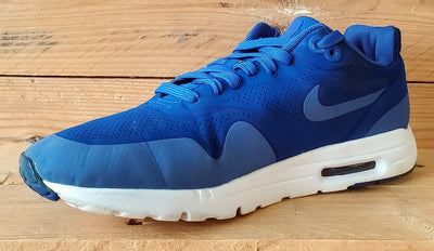 Nike Air Max 1 Ultra Moire Textile Trainers UK6/US8.5/EU40 704995-400 Game Royal