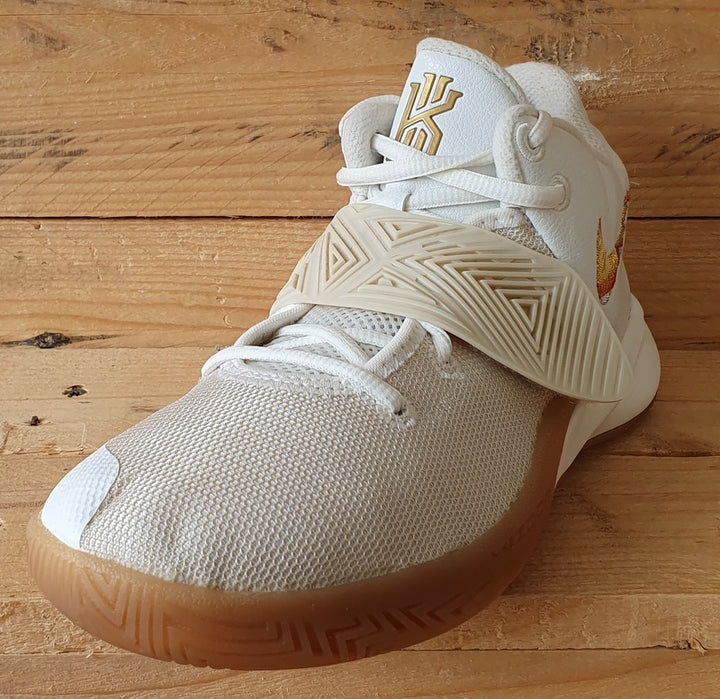 Nike Kyrie Flytrap 3 Mid Leather Textile Trainers UK7 US8 EU41 BQ3060 105 White VintageTrainers