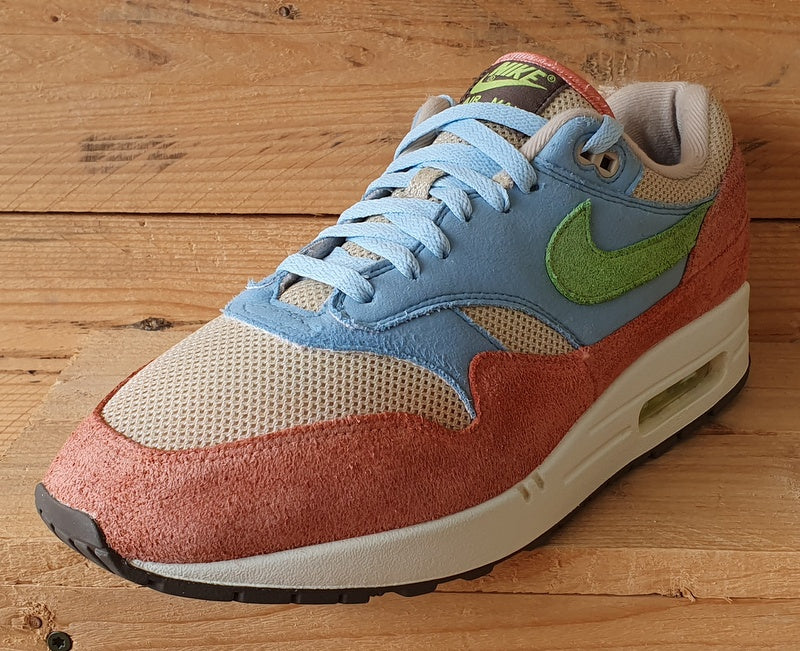 Nike Air Max 1 Low Suede Trainers UK10.5/US11.5/EU45.5 DV3196-800 Madder Root