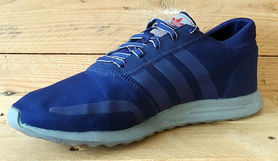 Adidas Los Angeles Low Textile Trainers UK8.5/US9/EU42.5 AQ4555 Navy Blue/Grey