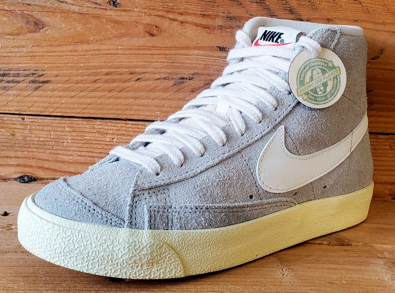 Nike Blazer 77 Mid Suede Trainers UK4/US6.5/EU37.5 DV7006-001 Grey/Light Bone