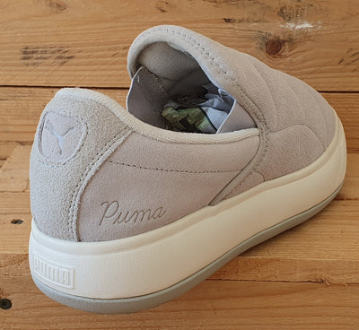 Puma Suede Mayu First Sense Low Trainers UK8.5/US11/EU42.5 386639-01 Grey/White