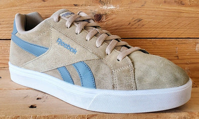 Reebok Royal Complete 3.0 Suede Trainers UK8.5/US9.5/EU42.5 FV0247 Beige/Silver
