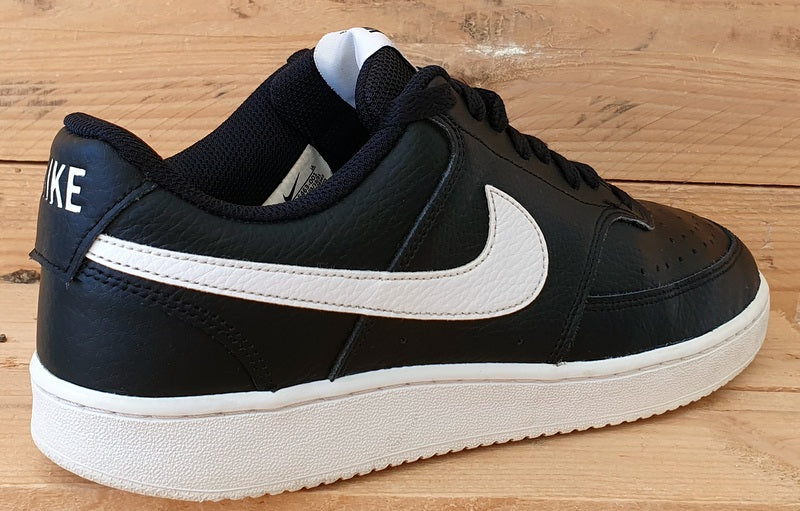 Nike Court Vision Low Leather Trainers CD5463-001 Black/White UK8/US9/EU42.5