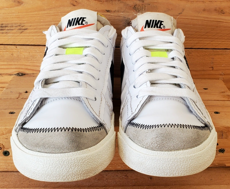 Nike Blazer 77 Jumbo Low Leather Trainers UK12/US13/E47.5 DN2158-101 White/Black