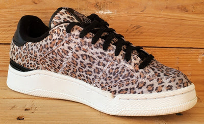 Reebok Classic AD Court Low Suede Trainers UK6/US8.5/EU39 FY7345 Leopard