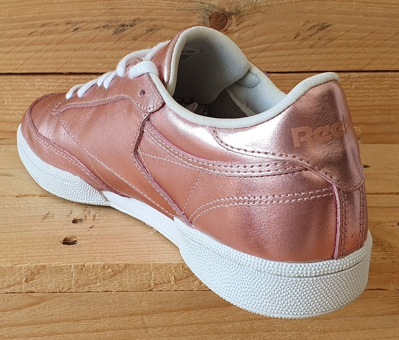 Reebok Club C 85 Low Leather Trainers UK7/US9.5/EU40.5 CN0512 Pink Shine