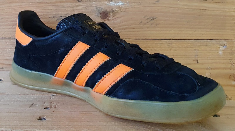 Adidas Gazelle Low Suede Trainers UK8.5/US9/EU42.5 G97874 Black/Orange Gum