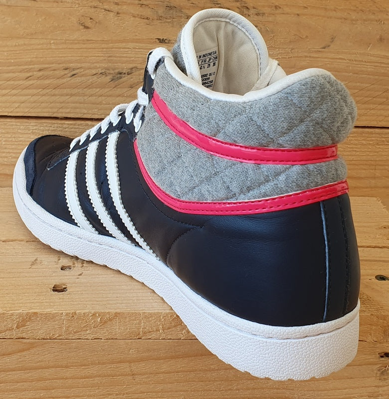 Adidas Top Ten Sleek Series Mid Trainers UK9/US10.5/EU43 G63099 Navy/White