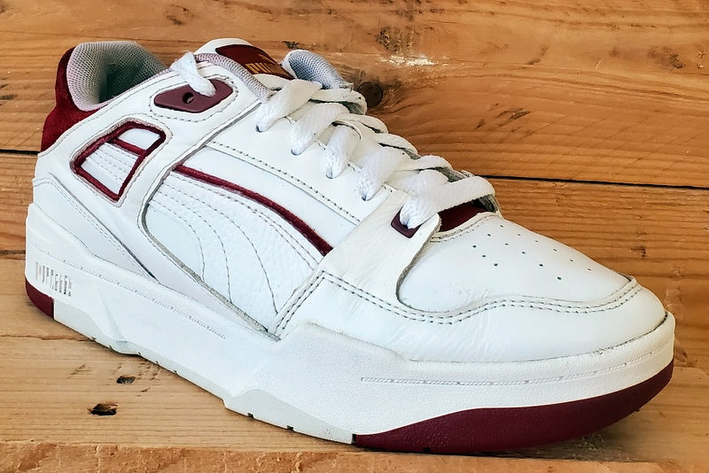 Puma Slipstream Low Leather Trainers UK8/US9/EU42 388549-05 White/Red