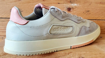 Adidas SC Premiere Low Leather Trainers UK10/US10.5/EU44.5 EE6020 Grey/Pink