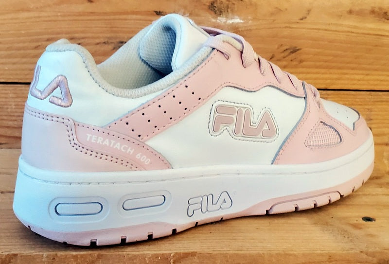 Fila Teratach Low Leather Trainers UK4.5/US5.5/EU38 3FM01775-155 Pink/White
