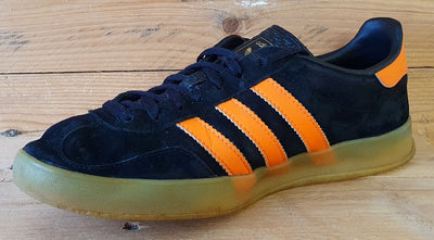 Adidas Gazelle Low Suede Trainers UK8.5/US9/EU42.5 G97874 Black/Orange Gum