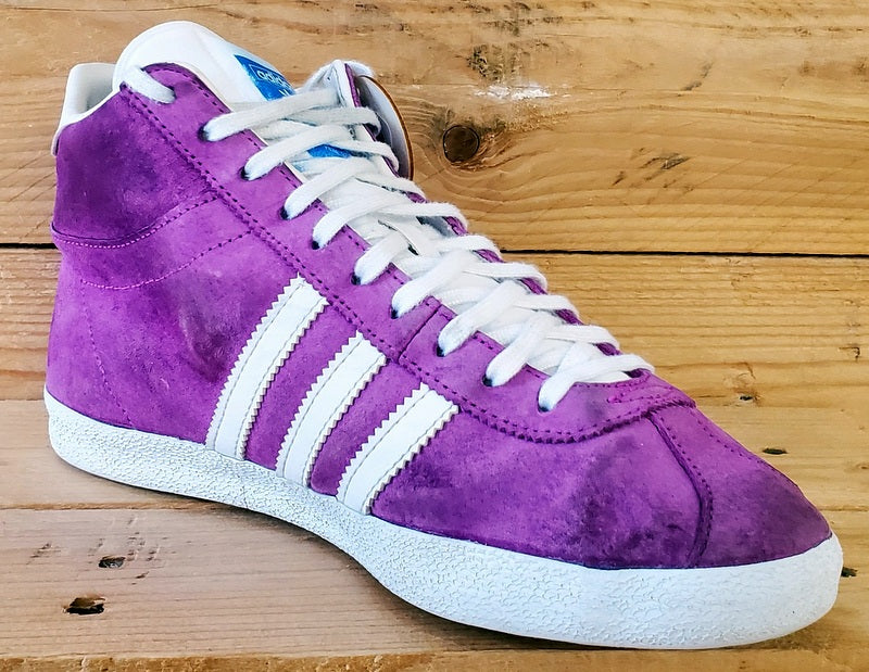 Adidas Originals Gazelle Mid Suede Trainers UK5/US6.5/EU38 M22797 Vivid Pink