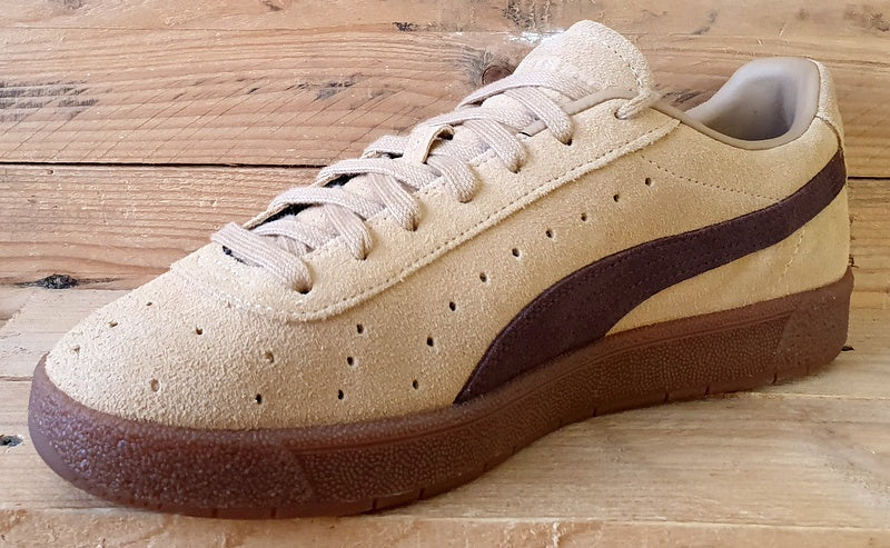 Puma Tramp OG Low Suede Trainers UK9.5/US10.5/EU44 383014-04 Tan Chesnut