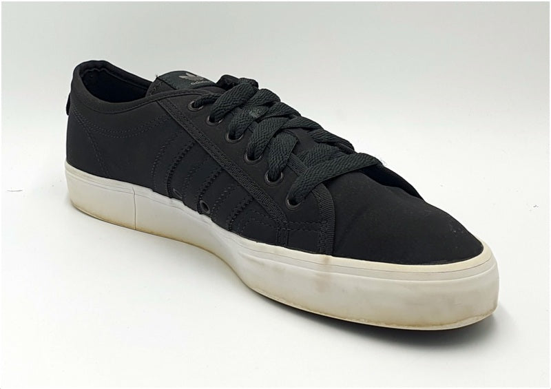 Adidas Nizza Originals Low Canvas Trainers BY1668 Dark Grey/White UK9/US9.5/EU43