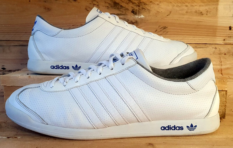 Adidas The Sneaker Low Leather Trainers UK10/US10.5/EU44.5 G62061 Triple White