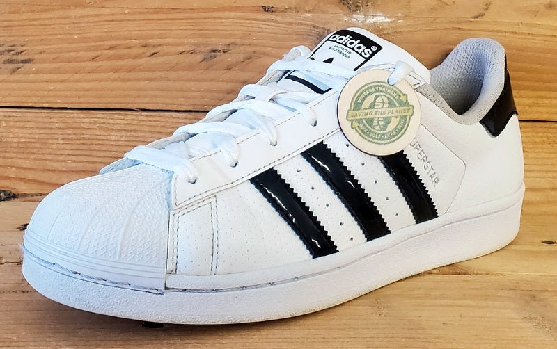 Adidas Superstar Low Leather Trainers UK5.5/US6/EU38.5 AQ3172 White/Black