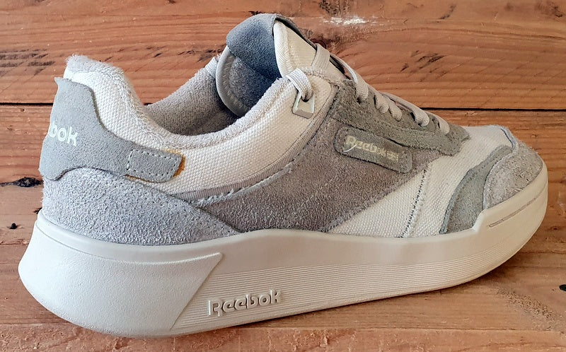 Reebok Classic Club C Suede/Canvas Low Trainers UK7/US8/EU40.5 GX2918 Grey/Cream