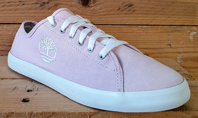 Timberland Newport Bay Low Canvas Trainers UK4/US4.5/EU37 A2DQ7 Light Pink