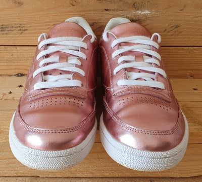 Reebok Club C 85 Low Leather Trainers UK7/US9.5/EU40.5 CN0512 Pink Shine