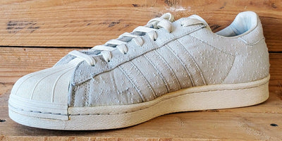 Adidas Superstar Stockholm Chic Trainers UK11/US11.5/EU46 B24347 Off White