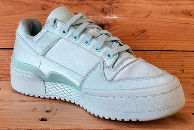 Adidas Forum Bold Low Satin Trainers UK6/US7.5/EU39 H05121 Halo Mint Green