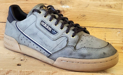 Adidas Continental 80 Low Suede Trainers UK10/US10.5/EU44.5 EG3099 Trace Cargo