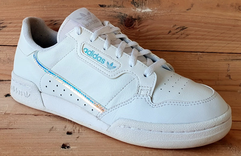 Adidas Continental 80 Low Leather Trainers UK5.5/US6/EU38.5 EE6471 White