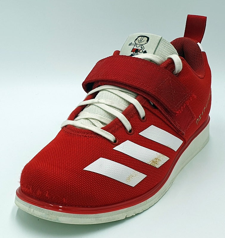 Adidas Powerlift Japan Low Canvas Trainers EG5175 Red/White UK7/US7.5/EU40.5