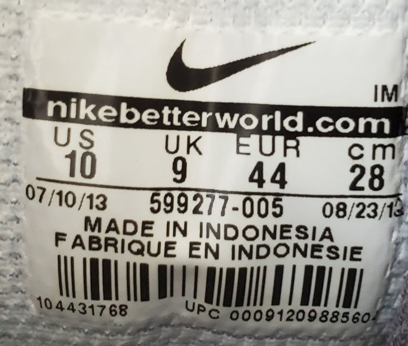 Nike NSW Skystepper Mid Suede Trainers UK9/US10/EU44 599277-005 Mercury Grey