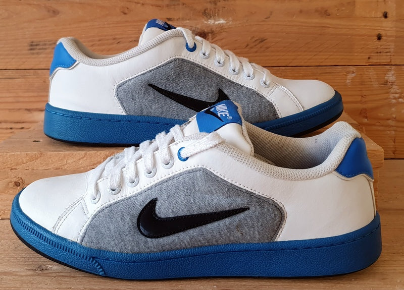 Nike Vintage Low Leather/Textile Trainers UK8/US9/EU42.5 376533-116 White/Blue