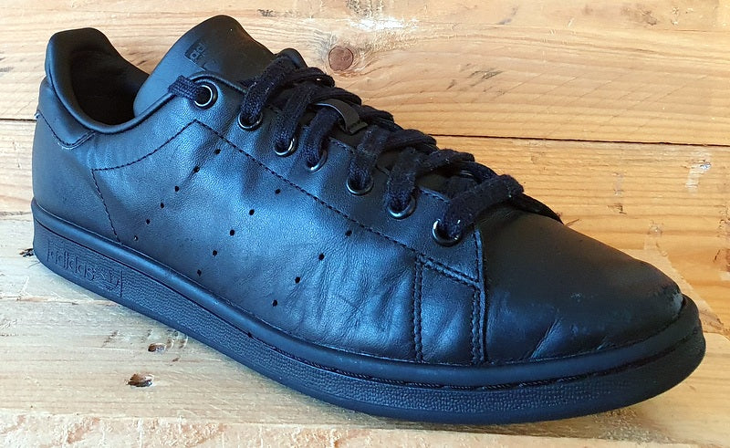 Adidas Stan Smith Low Leather Trainers UK10/US10.5/EU44.5 FX5499 Triple Black