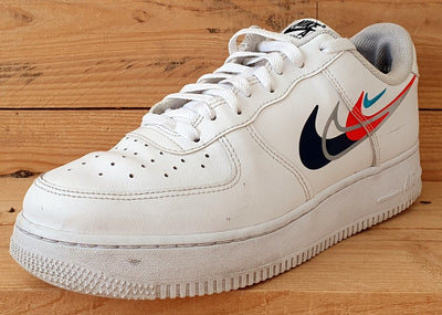 Nike Air Force 1 Low Quadruple Swoosh Trainers UK8/US9/EU42.5 FJ4226-100 White