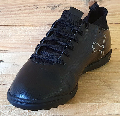 Puma Evoknit Astro Synthetic Boots UK3/US4C/EU35.5 104715 01 Black/Silver